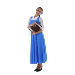 Vestito A Tema La Bella E La Bestia Donna/Bambina Vestito Belle